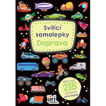 Samolepky svítící Doprava