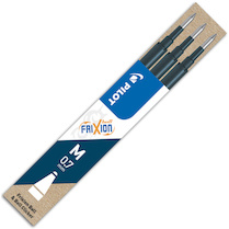 Náplň do rolleru FRIXION černomodrá 0,7 mm 3ks