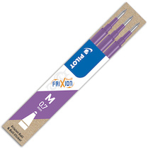 Náplň do rolleru FRIXION lila 0,7 mm 3ks
