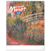 Nástěnný kalendář Claude Monet 2024 48×56cm