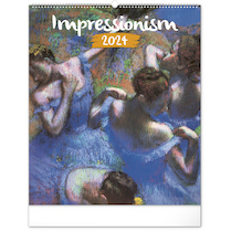 Nástěnný kalendář Impresionismus 2024 48×56cm