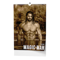 Nástěnný kalendář Magic Man A3