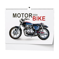 Nástěnný kalendář Motorbike A3