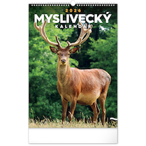 Nástěnný kalendář Myslivecký 33×46cm
