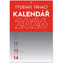 Nástěnný kalendář Trhací týdenní A5