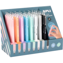 Nekonečná tužka Apli stiskací mix barev 1ks