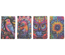 Notes linkovaný 14x8,6 cm 80 stran mix