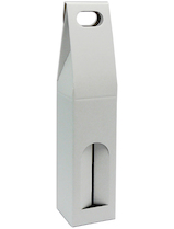 Obal na 1 lahev 0,7l bílá