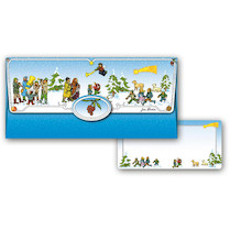 Obálka na peníze Josef Lada 18x8,5cm