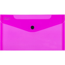 Obálka plastová Electra DL růžová