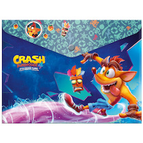 Obálka plastová s drukem A5 Crash Bandicoot