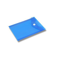 Obálka plastová s drukem A7 modrá