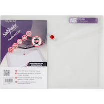 Obálka plastová s drukem čirá A4