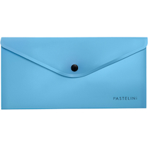 Obálka plastová s drukem DL PASTELINI modrá