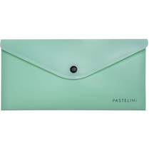 Obálka plastová s drukem DL PASTELINI zelená