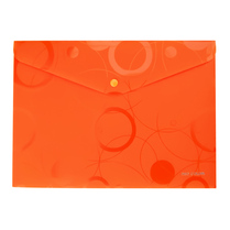 Obálka plastová s drukem Neo Colori A4 oranžová