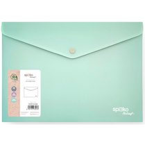 Obálka plastová s drukem ReLeaf A4 zelená