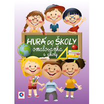 Omalovánka A4 Hurá do školy