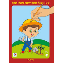 Omalovánka A4 Spojovánky pro šikulky Děti