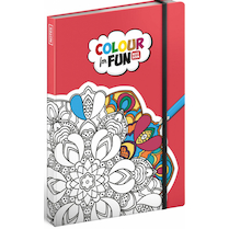 Omalovánkový notes linkovaný