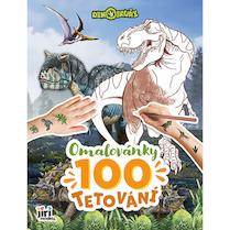 Omalovánky a 100 tetování Dinosauři