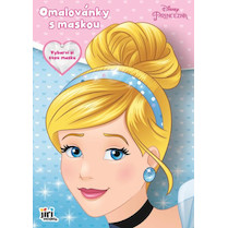 Omalovánky A4 s maskou Princezny 
