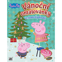 Omalovánky A4 Vánoční Prasátko Peppa