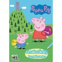 Omalovánky A5+ Prasátko Peppa výlet