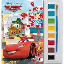 Omalovánky A5 s barvami Cars