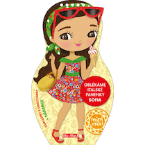 Omalovánky Oblékáme italské panenky Sofia