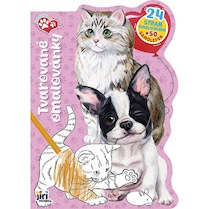 Omalovánky tvarované Štěňátka a koťátka