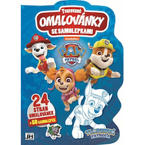 Omalovánky tvarované Tlapková patrola