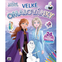 Omalovánky velké Ledové království