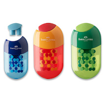 Ořezávátko s pryží Two Tone mix barev