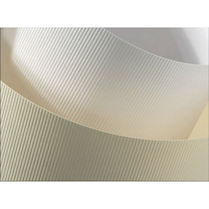 Ozdobný papír Pruhy bílá 230g, 20ks