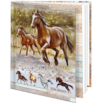 Památník AR Wild horses 12,5 x 14,5 cm