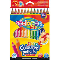 Pastelky Colorino trojhranné Jumbo 12ks