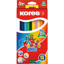 Pastelky Kolores 12ks JUMBO trojhranné