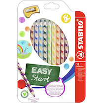 Pastelky Stabilo EASYcolors 12ks levák