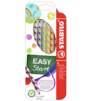Pastelky Stabilo EASYcolors 6ks levák