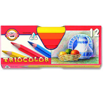 Pastelky Triocolor 3152 12ks silné