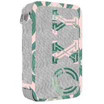 Penál dvoupatrový prázdný Oxy Grey Flowers