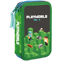 Penál dvoupatrový prázdný Playworld