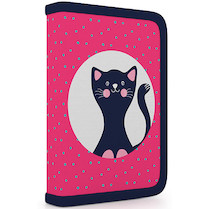 Penál jednopatrový plný Kočka 2018