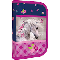 Penál jednopatrový plný Kůň