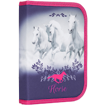 Penál jednopatrový plný Kůň