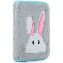 Penál jednopatrový prázdný 2 klopy 3D efect Oxy Bunny 