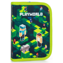 Penál jednopatrový prázdný 2 klopy Playworld Vol. III.