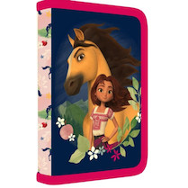 Penál jednopatrový prázdný 2 klopy Spirit Riding Free
