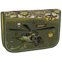 Penál jednopatrový prázdný Army